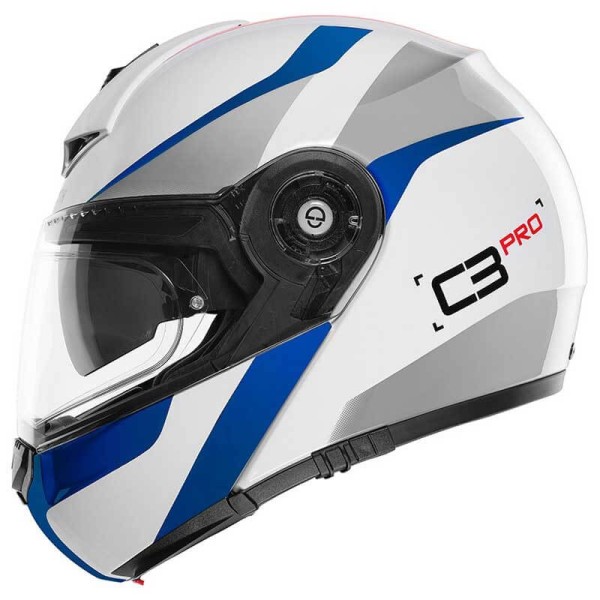 Schuberth C3 Pro Sestante blue flip-up helmet