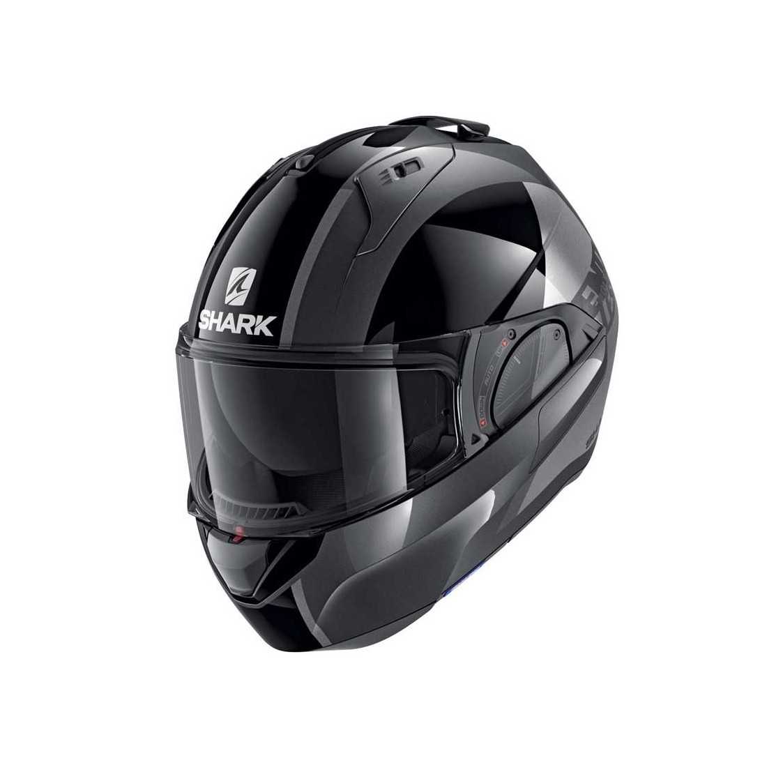 Shark Evo ES BLK Blank Black  Motorcycle Helmet Fast Shipping! New 