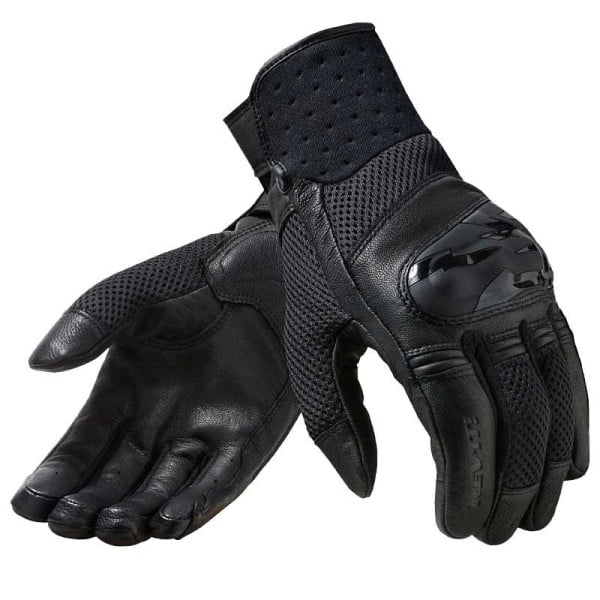 REVIT Velocity black summer motorcycle gloves