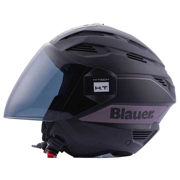Blauer jet Brat helmet black titanium Reflex