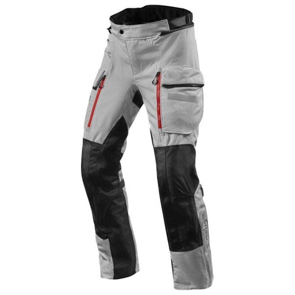 Revit Sand 4 H2O motorcycle pants silver