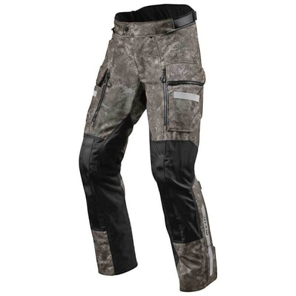Revit Sand 4 H2O motorcycle pants camouflage