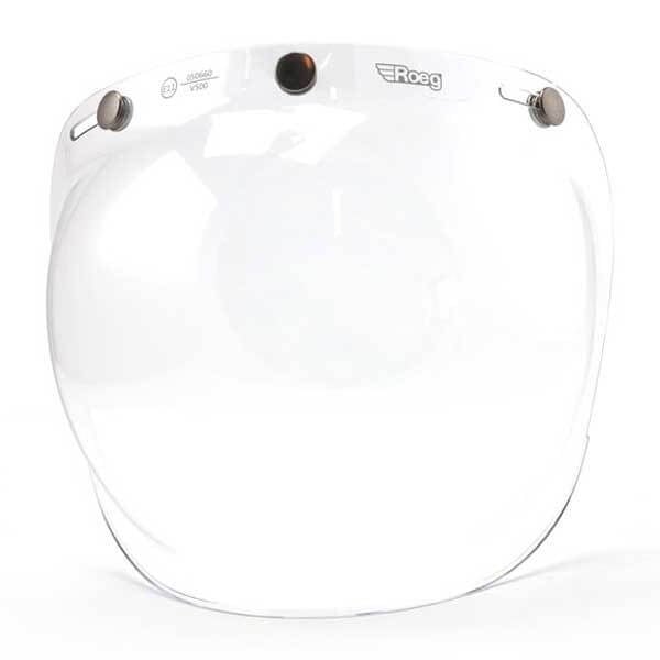 Visera ROEG Moto Bubble Visor Clear