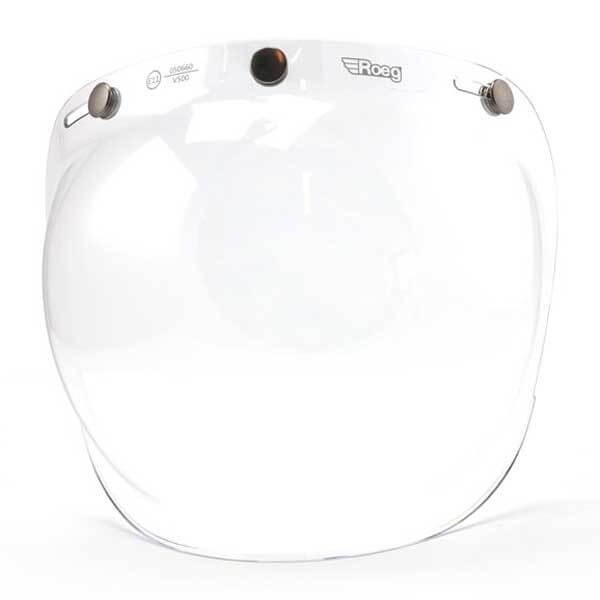 Visor ROEG Moto Bubble Visor Clear