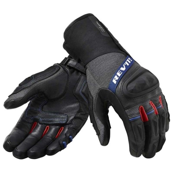 REVIT Sand 4 H2O motorcycle gloves black red