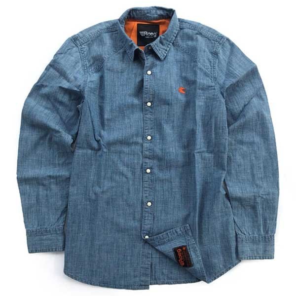 Roeg Bear Premium Denim light blue Shirt