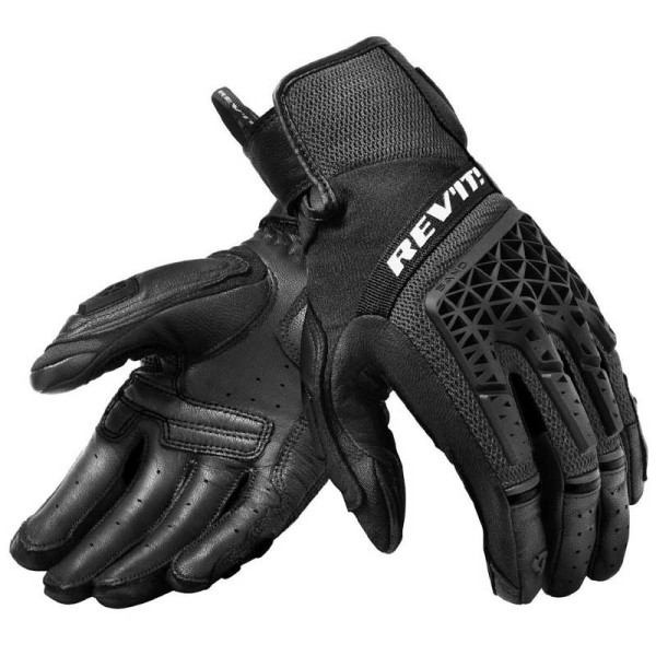 Revit Sand 4 guantes moto negro