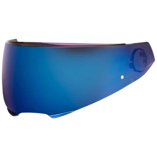 Schuberth C4 blue mirrored visor