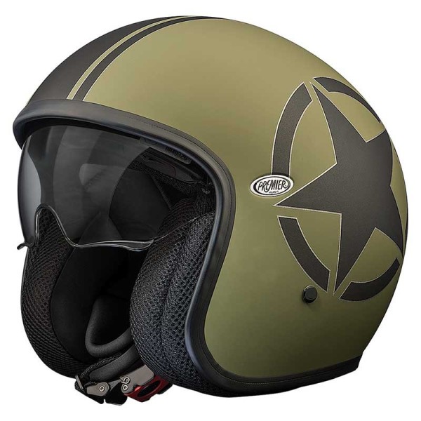 Premier Vintage Star military jet helmet