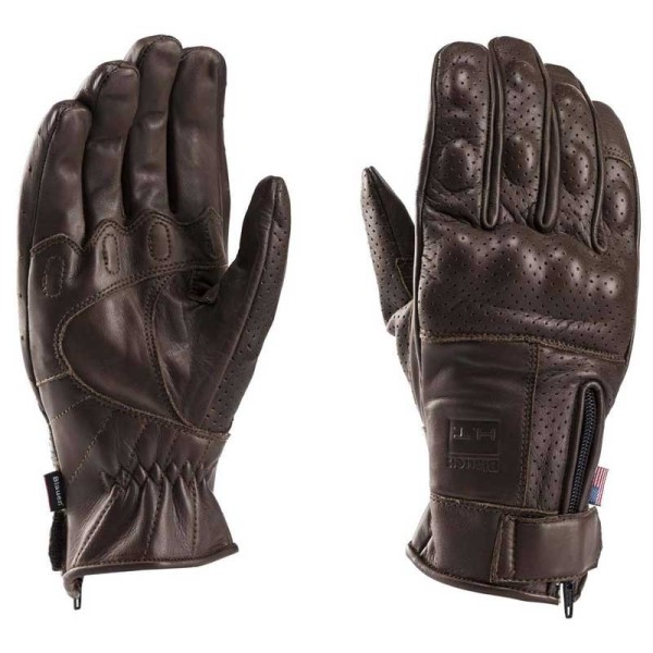 Blauer HT Combo brown motorcycle gloves