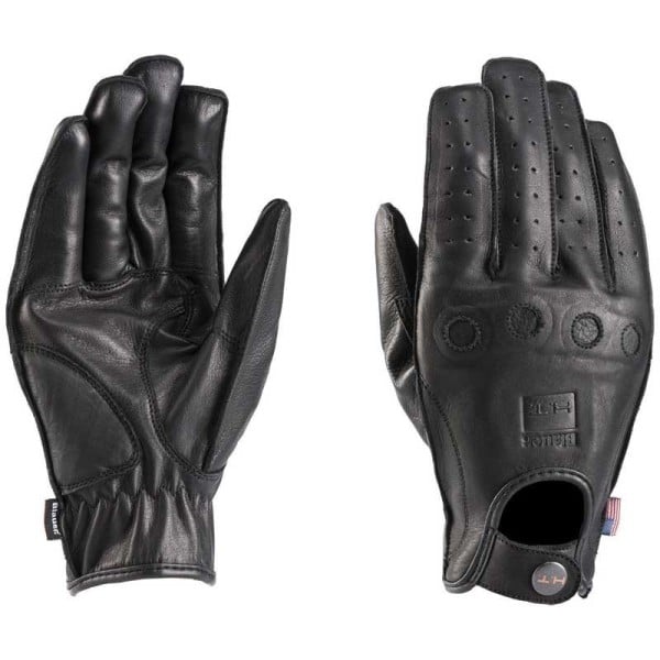 Blauer HT Routine black motorcycle gloves