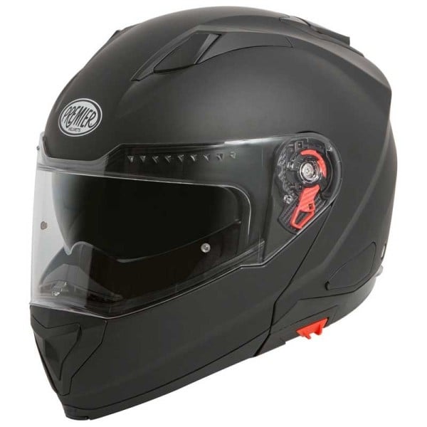 Premier Delta U9 black flip-up helmet