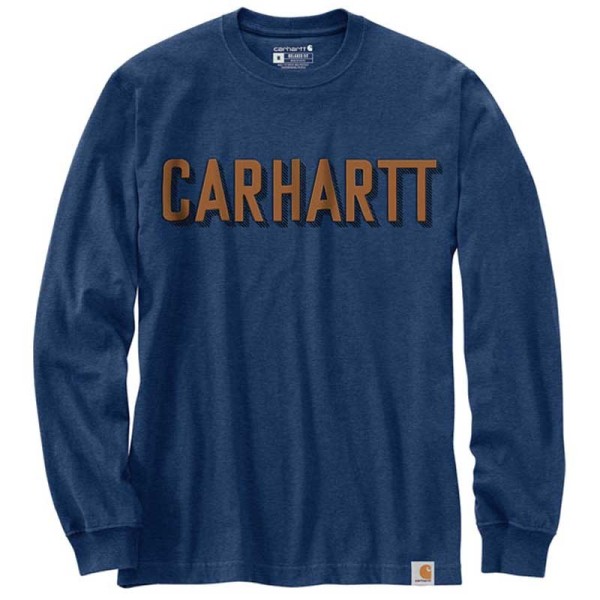 Carhartt Signature Core Logo blau Trikot