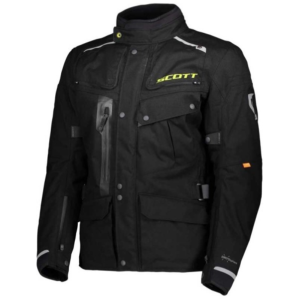 Scott Voyager Dryo motorcycle jacket black