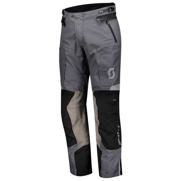 Scott Dualraid Dryo motorcycle pants black gray