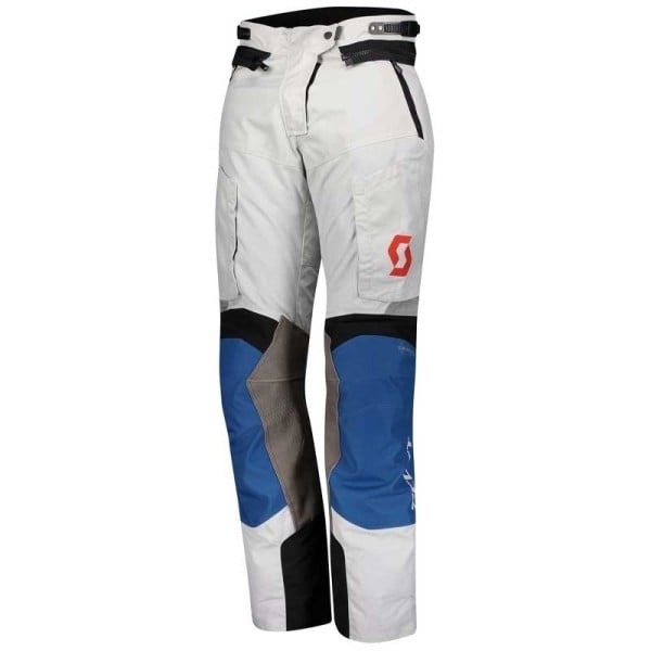 Scott Dualraid Dryo Woman motorcycle pants bleu gray