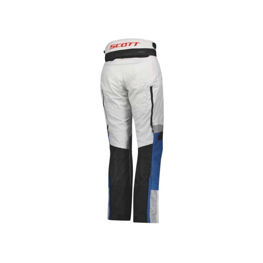 Pantalones moto mujer Scott Dualraid Dryo azul gris