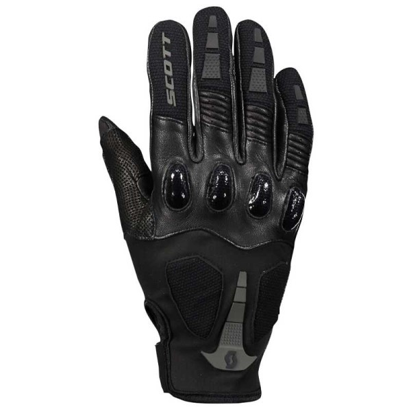 Scott Assault Pro motorcycle gloves black
