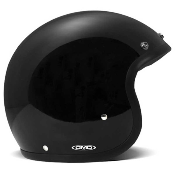 DMD Vintage jet helmet Solid Black