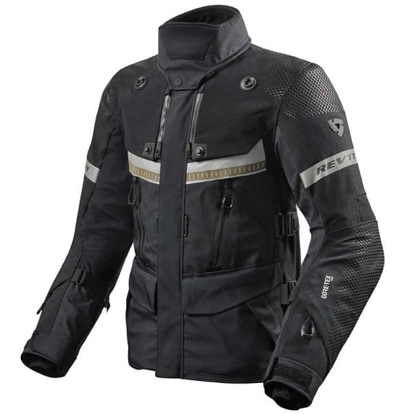 Revit Dominator 3 GTX black motorcycle jacket