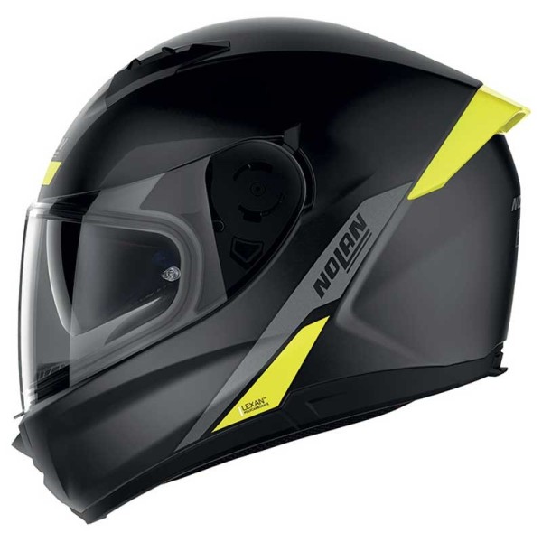 Nolan N60-6 Staple black yellow full face helmet