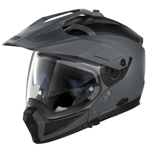 Nolan N70-2 X Classic Enduro Helm grau