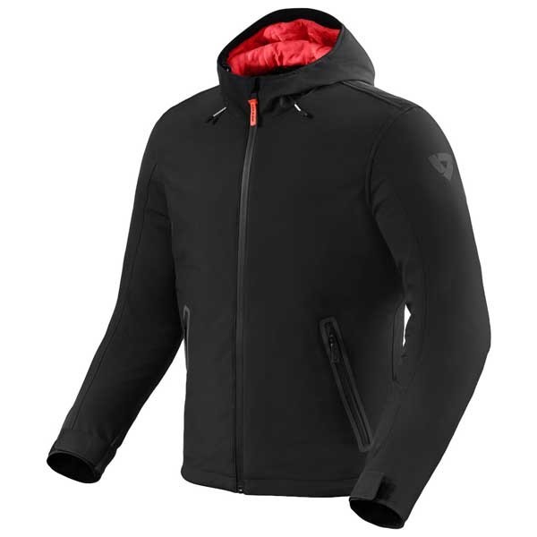 Revit Traffic H2O softshell motorcycle jacket black