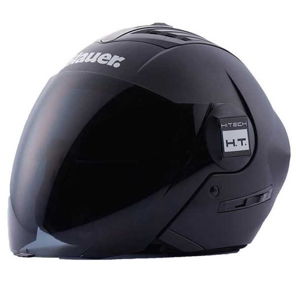 Blauer HT Real matt black jet helmet