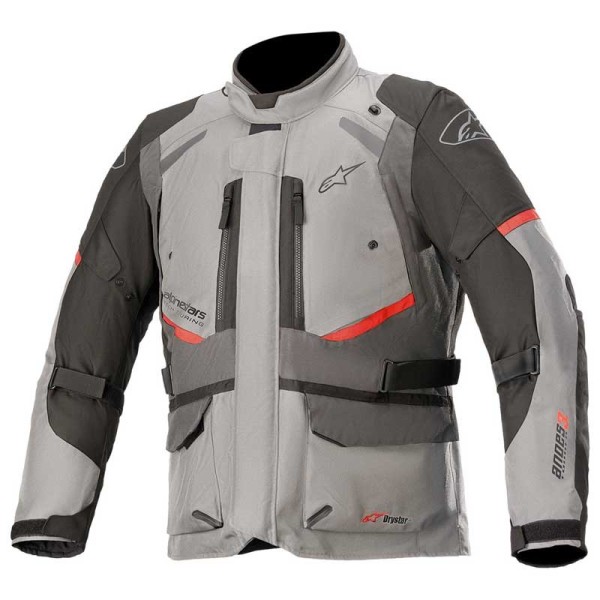 Alpinestars Andes V3 Drystar grey motorcycle jacket