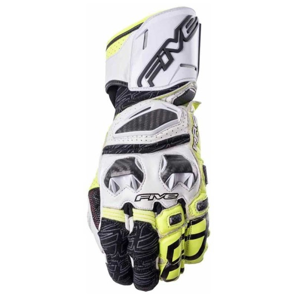 Five Rfx Race gants moto jaune fluo