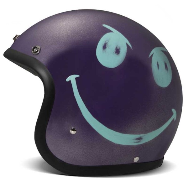 DMD helmet Vintage Smile Violet jet