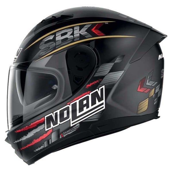 Nolan N60-6 SBK full face helmet flat black