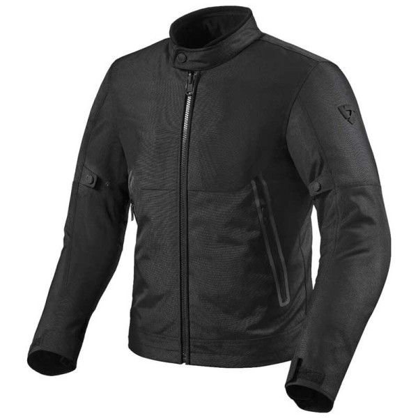 Revit Shade H2O black motorcycle jacket