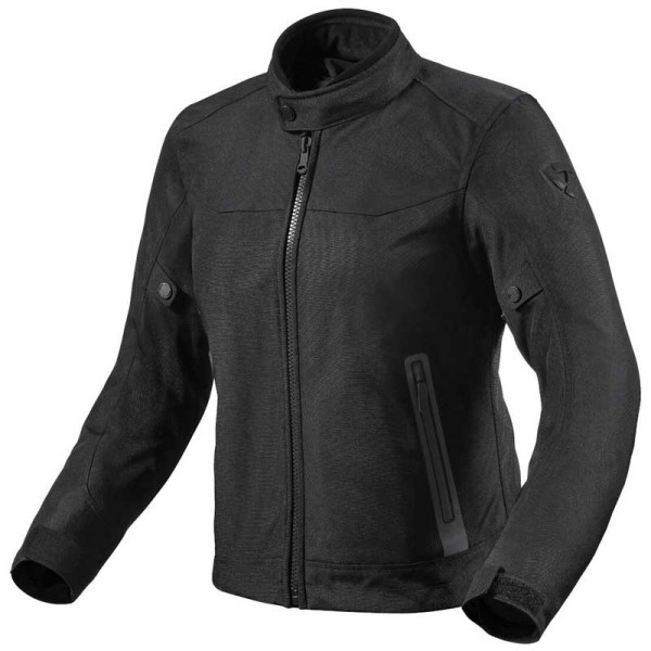 Revit Shade H2O black women motorcycle jacket