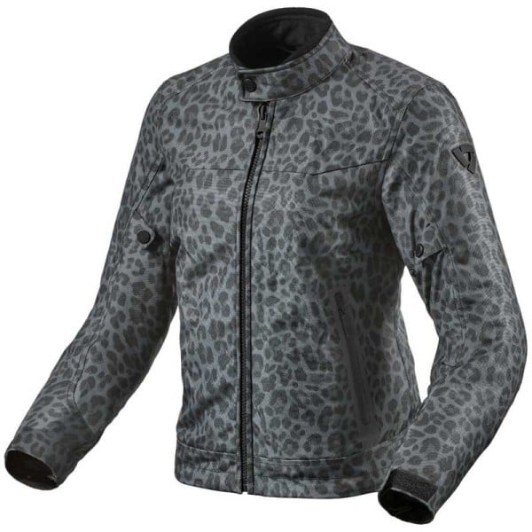 Revit Shade H2O Leopard women motorcycle jacket