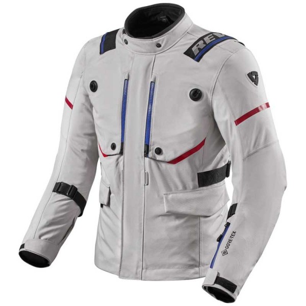 Revit Vertical GTX silver gore-tex jacket
