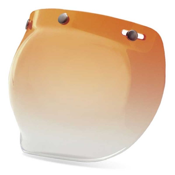 Visera Bell Custom 500 3-snap Bubble amber gradient