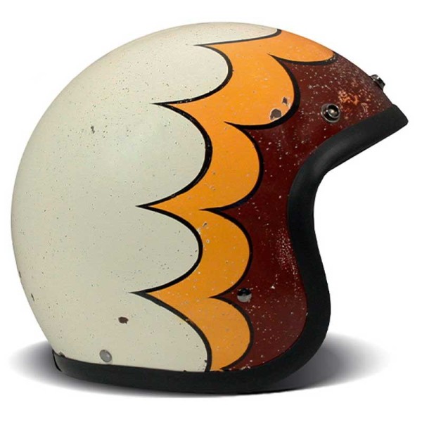 DMD helmet Vintage Handmade Pow jet