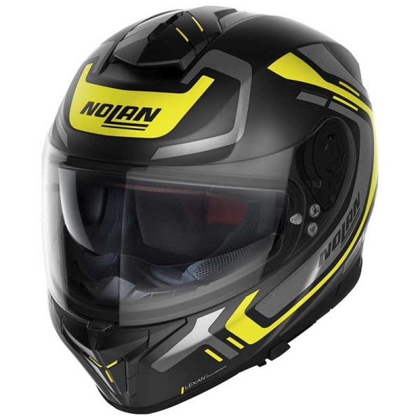Nolan N80-8 Ally full face helmet black yellow
