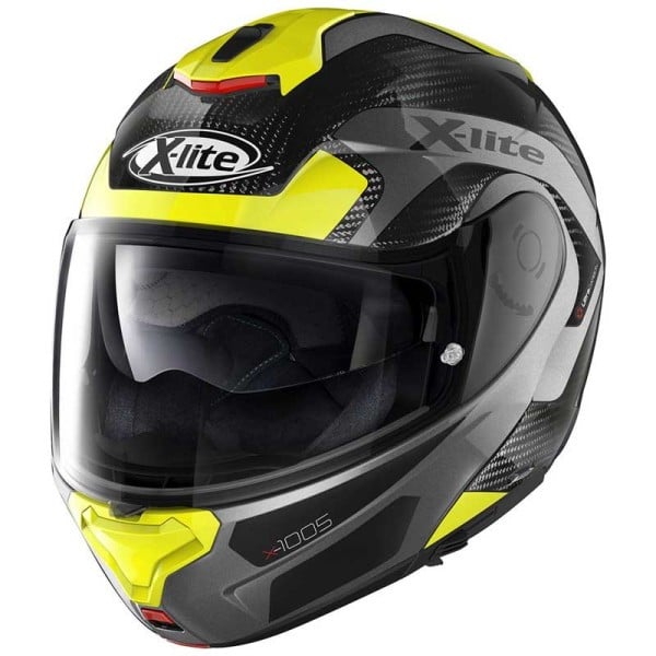 X-lite X-1005 Ultra Carbon Fiery black yellow helmet