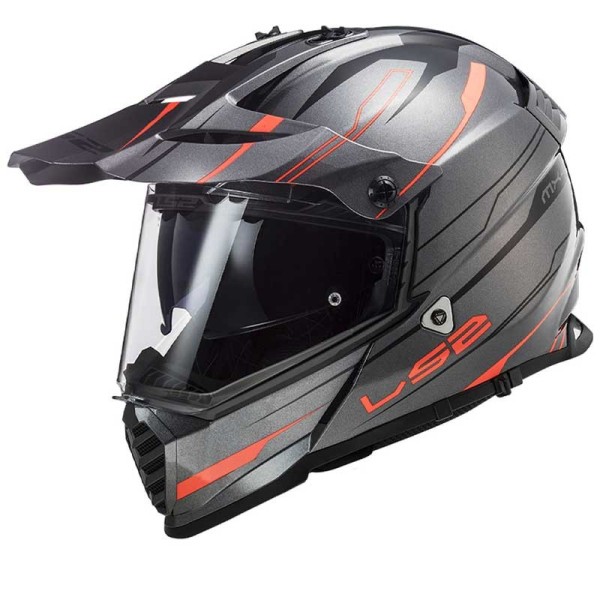 LS2 Anti-fog Full Helmet 2020 Motocross Headgear Motorcycle Knight DOT Helmets 