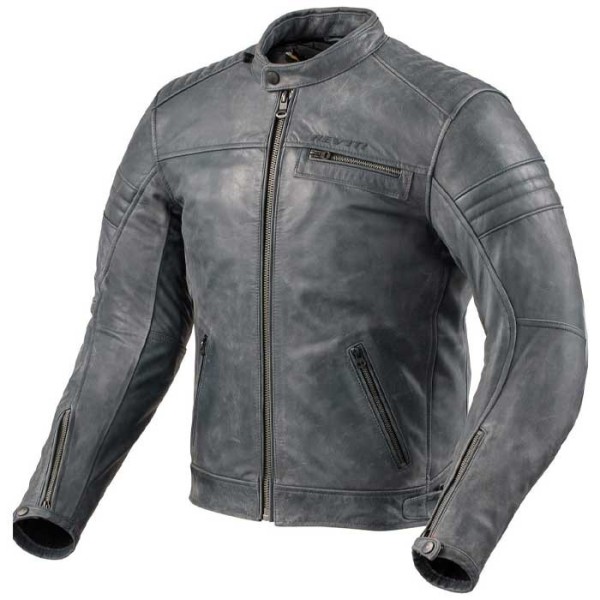 Revit Restless blue motorcycle leather jacket