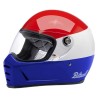 Biltwell Lane Splitter Podium red white blue helmet