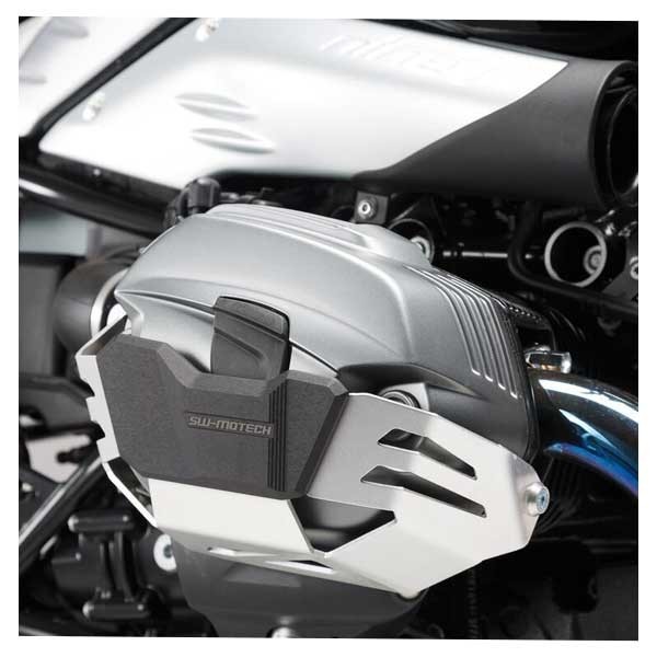 Protezione cilindro Sw-Motech BMW argento