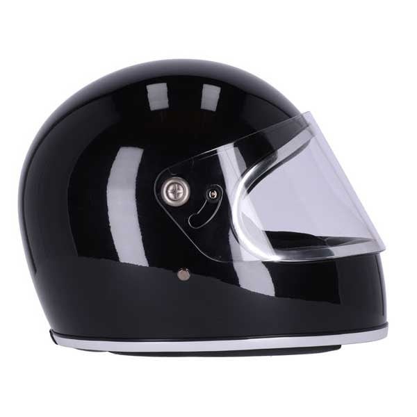 Roeg Moto Chase glänzend schwarz helm