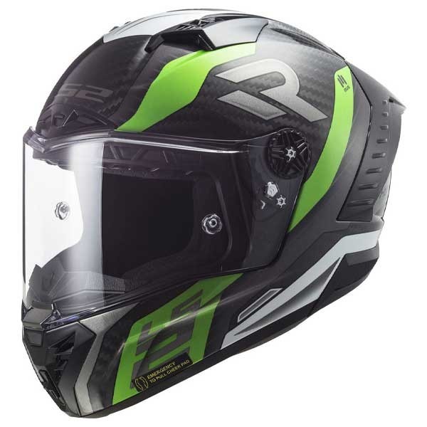 LS2 Thunder C Supra full face helmet green 22.06