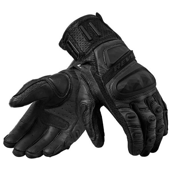 Revit Cayenne 2 summer motorcycle gloves black