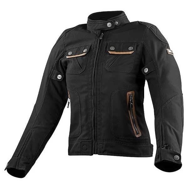 LS2 Bullet lady black motorcycle jacket