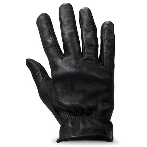 DMD Shield cafe racer motorcycle gloves black