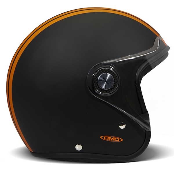 Demi jet helmet DMD P1 Mile black orange
